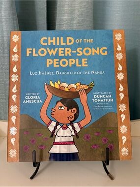 Child of the Flower-Song People — Blue and Brown Illustrated Children’s Book
